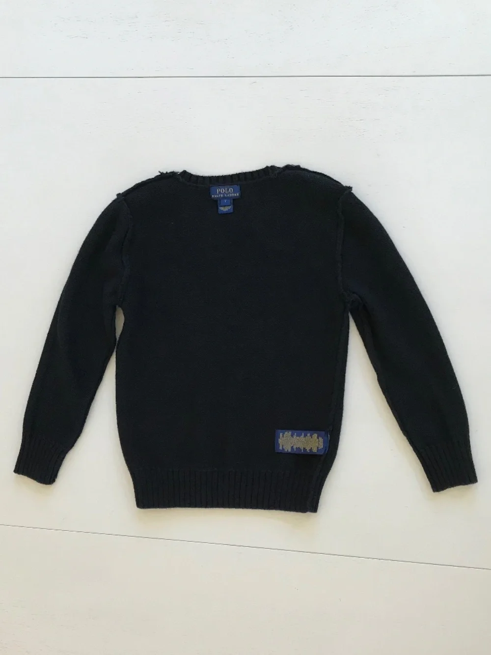 POLO RALPH LAUREN “SKI BEAR” 100% COTTON COZY KNIT SWEATER